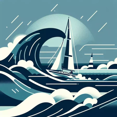 Olahraga Air: Serunya Berlayar Menghadapi Ombak Besar di Lautan