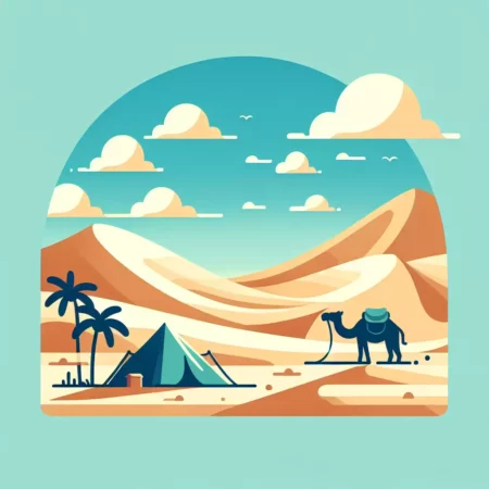 Ekspedisi Gurun: Menyatu dengan Alam Gurun Pasir yang Sejuk dan Menenangkan