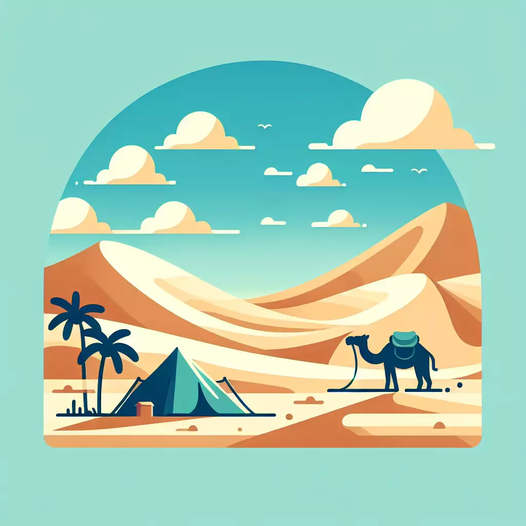 Ekspedisi Gurun: Menyatu dengan Alam Gurun Pasir yang Sejuk dan Menenangkan